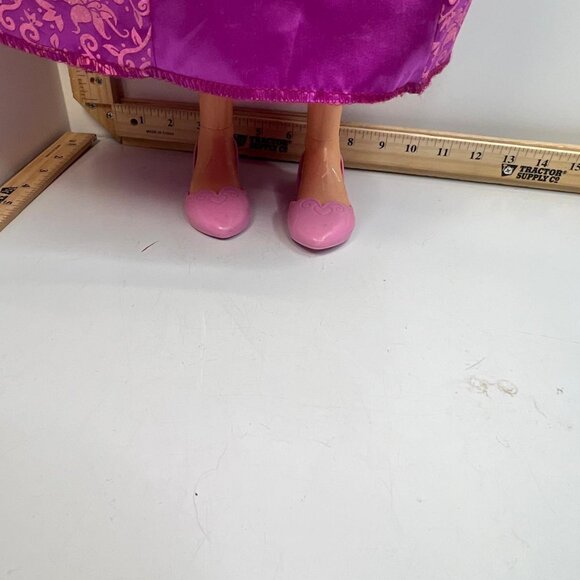 Tangled Rapunzel Princess Doll Purple Dress Long Hair Fashion Play Doll for Kids - Picture 3 of 3